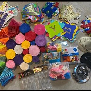 Party Decorations/Supplies! Multiple Items. See Pics & Description!